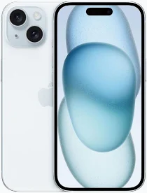 iPhone 15 256GB ブルーの整備済み品の商品画像